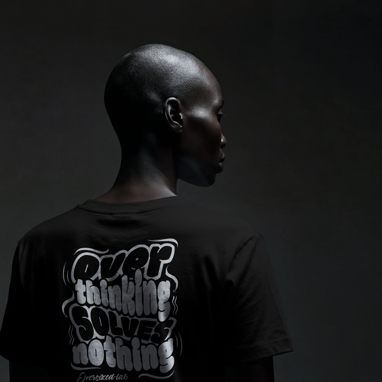 "Overthink" 240GSM Oversized